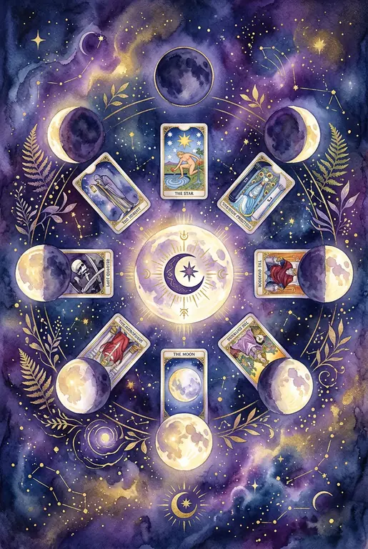 Lunar Phases & Tarot: Strengthening Your Readings with the Moon Cycle