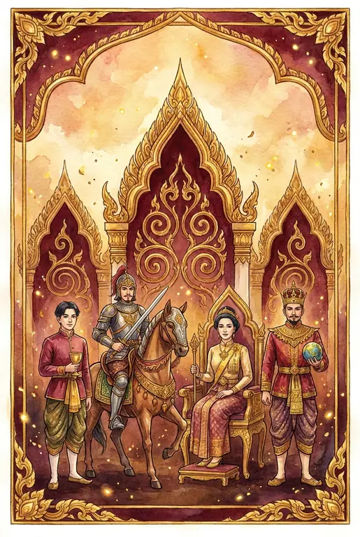 คู่มือฉบับสมบูรณ์ไพ่ราชสำนัก: วิธีอ่าน Page/Knight/Queen/King