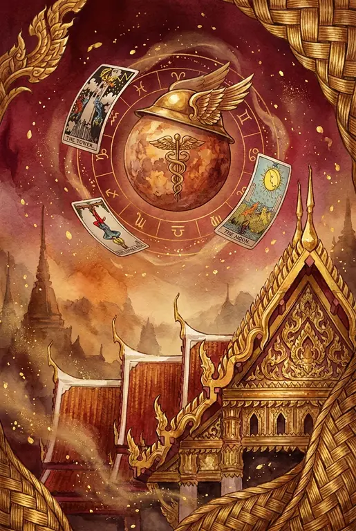 ดาวพุธย้อนกลับกับไพ่ทาโรต์: 5 ใบช่วยคุณผ่านช่วงดาวพุธรวิถี