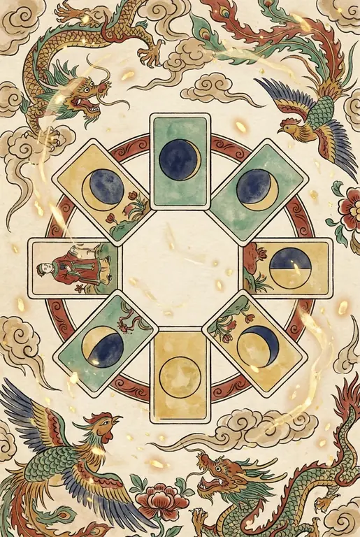 Pha Mặt Trăng và Tarot: Tăng Cường Trải Bài Với Chu Kỳ Mặt Trăng