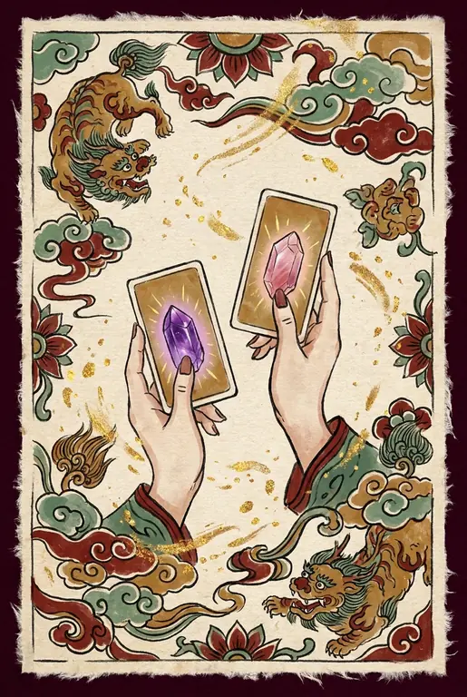 Tarot và Đá Quý: Cách Kết Hợp Sử Dụng