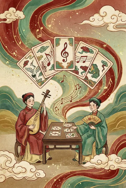 Tarot và Âm nhạc: Dùng Âm nhạc Tăng chiều sâu Trải bài