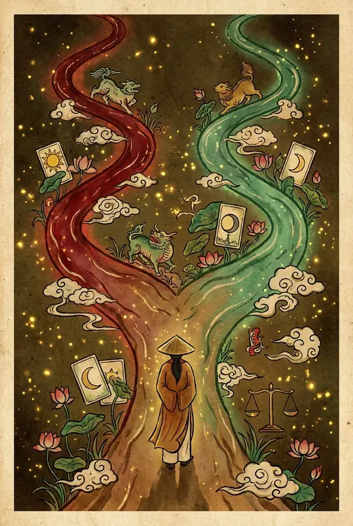 Dùng Tarot làm Khung Ra Quyết Định — Không Phải Bói Toán, Là Nhìn Rõ