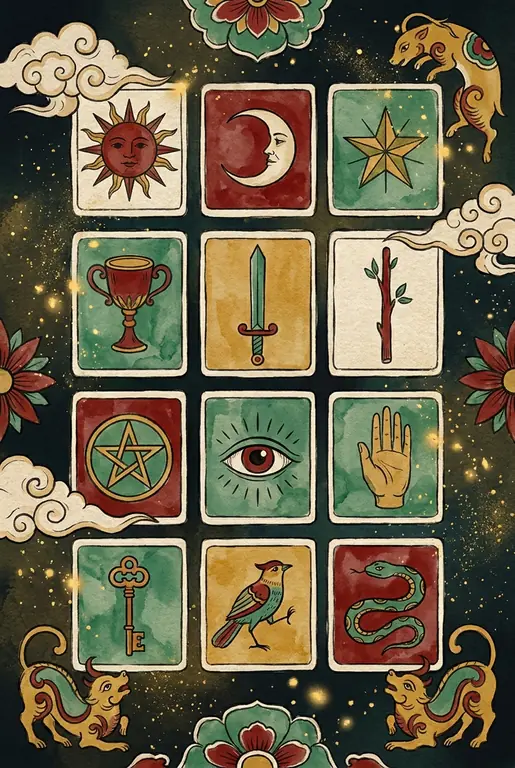 Giải Mã Biểu Tượng Tarot Hoàn Chỉnh: Đọc Hiểu Toàn Bộ Mật Mã Của 78 Lá Bài