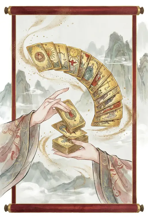 如何给自己洗牌和冥想:塔罗前的仪式