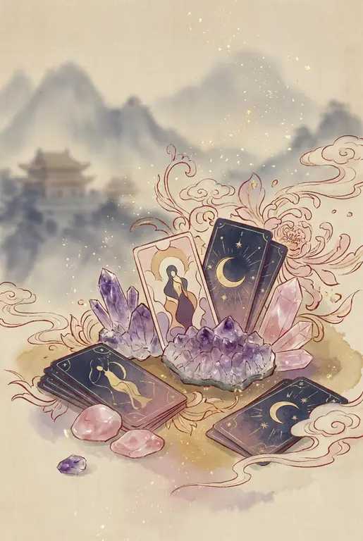 塔罗与水晶:如何结合使用