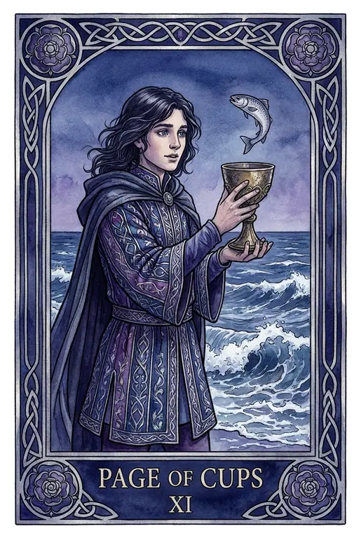Page of Cups