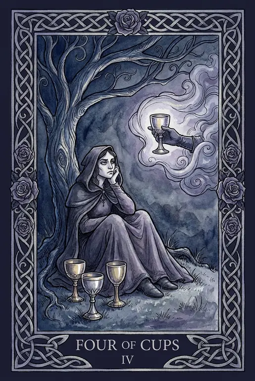 Four of Cups