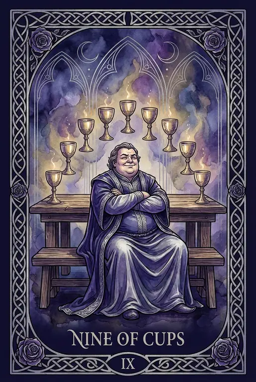 Nine of Cups