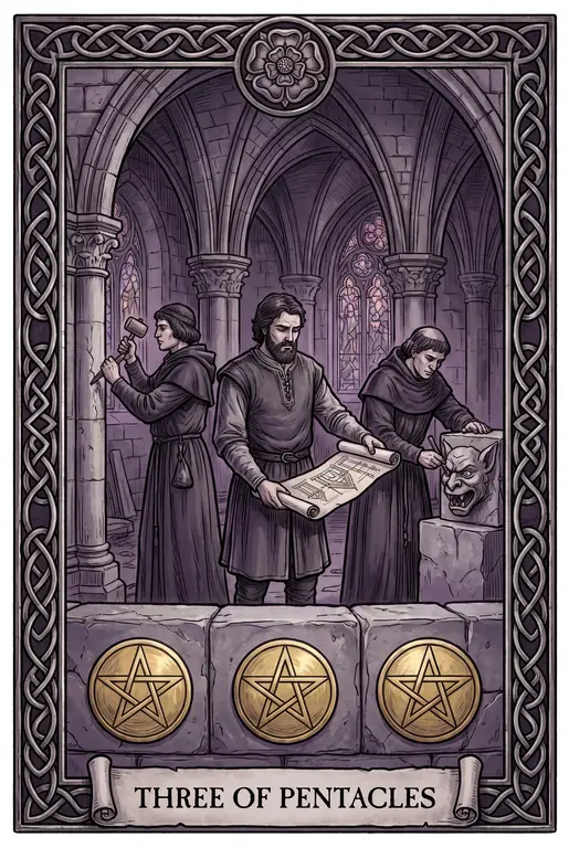 Three of Pentacles