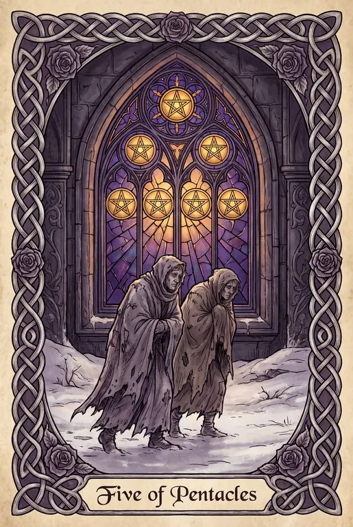 Five of Pentacles