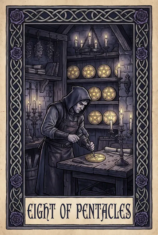 Eight of Pentacles