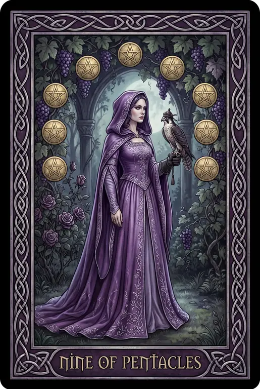 Nine of Pentacles