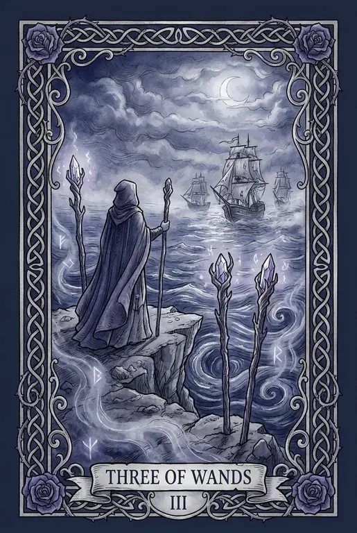 Three of Wands