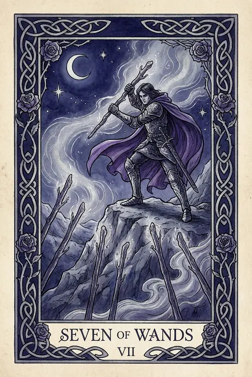 Seven of Wands