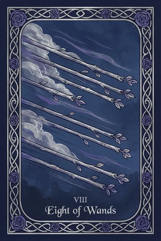 Eight of Wands