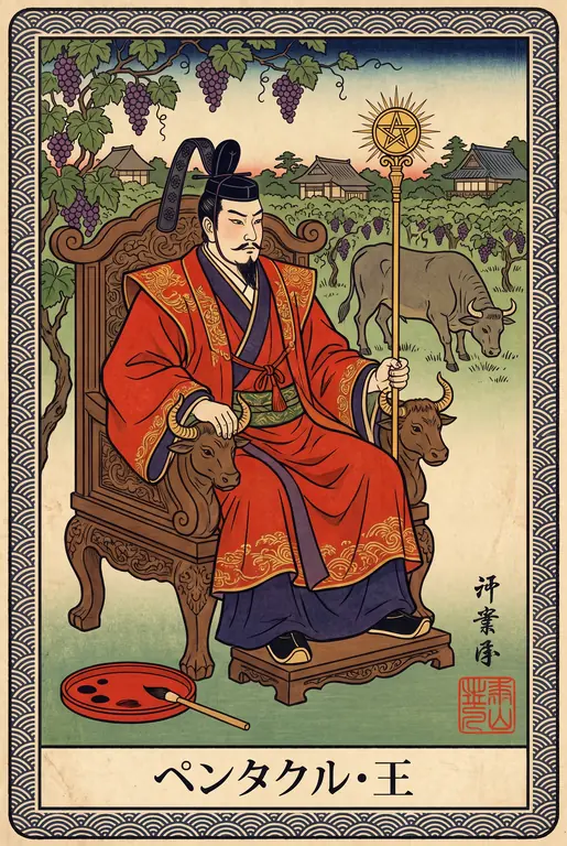 ペンタクル·王