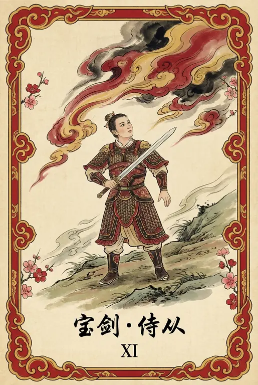 宝剑·侍从