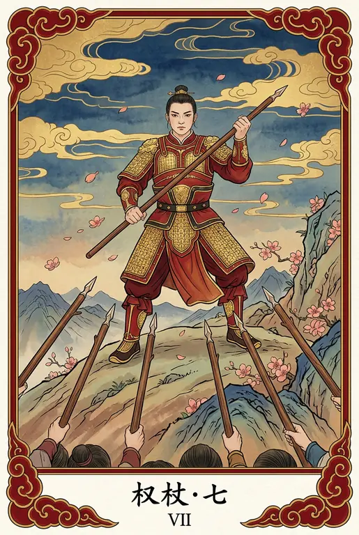 权杖·七